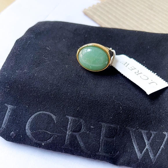 J.CREW Ring with Semiprecious Chalcedony stone - Picture 4 of 4